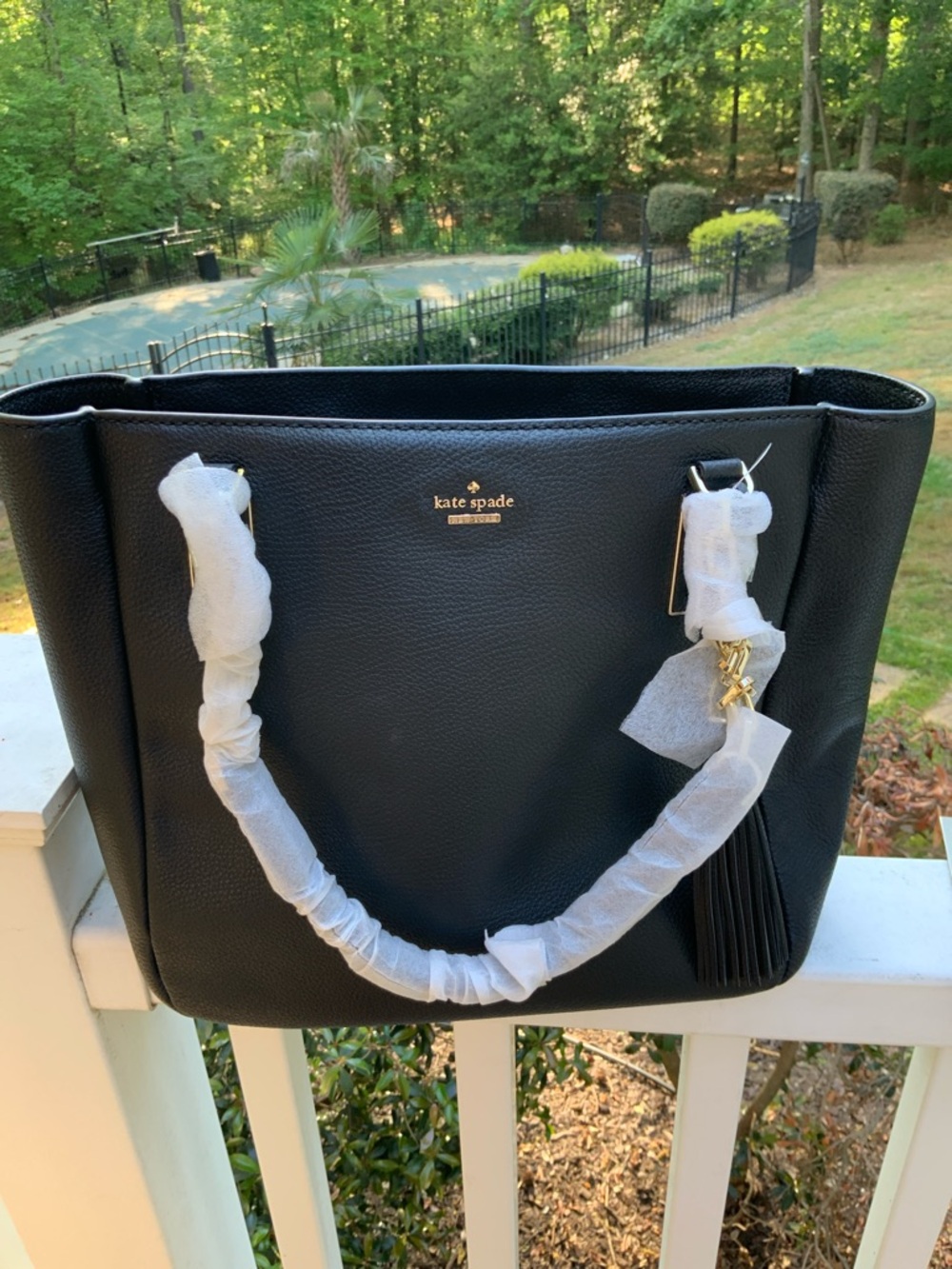 Kate Spade Kingston Drive Vivian Large Pebbled Leather Tote, Gold Hardware NWT - Picture 9 of 15